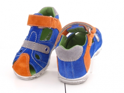 Sandale copii Lui.Gi, cod 3S255, seria SIMBA, albastru, piele naturala