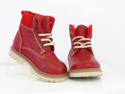Ghete copii Lui Shoes, cod 3G1363, seria TIMMY, bordo, piele naturala