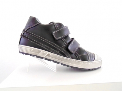 Pantofi sport copii Lui.Gi, cod 3A541, seria TRIP SKY, negru, piele naturala