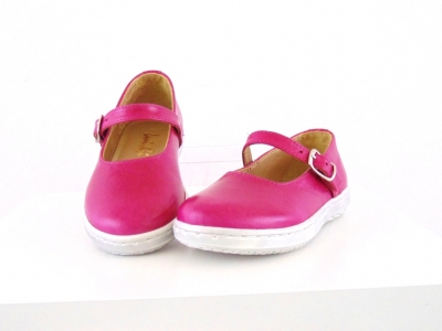 Pantofi copii fete Lui.Gi, cod 6P248, seria LINDA, purpuriu, piele naturala