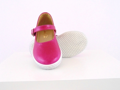 Pantofi copii fete Lui.Gi, cod 6P248, seria LINDA, purpuriu, piele naturala