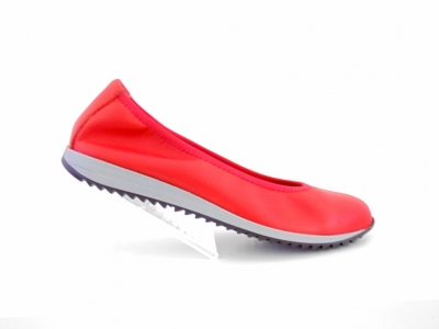 Pantofi femei Lui.Gi, cod 2P358, seria RAINBOW NEW, rosu, piele naturala