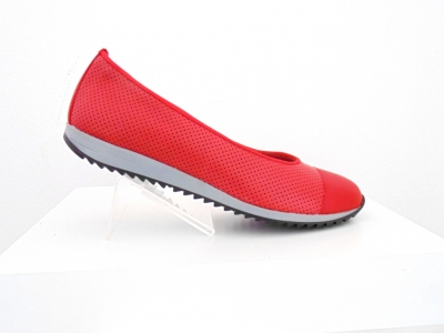Pantofi femei Lui Shoes, cod 2P366, seria ELLA, rosu, piele naturala