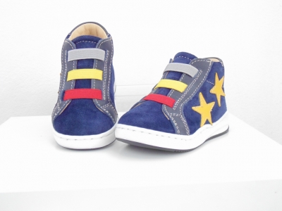 Pantofi sport copii Lui.Gi, cod 3A559, seria HEART K, bleumarin, piele naturala