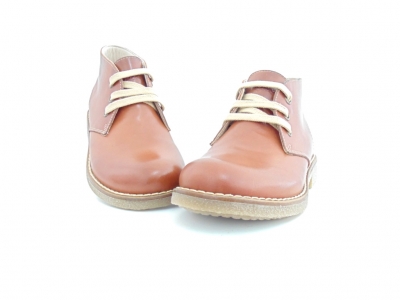 Ghete copii Lui Shoes, cod 3G1503, seria CREP, maro, piele naturala