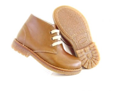 Ghete copii Lui Shoes, cod 3G1513, seria CREP, khaki, piele naturala
