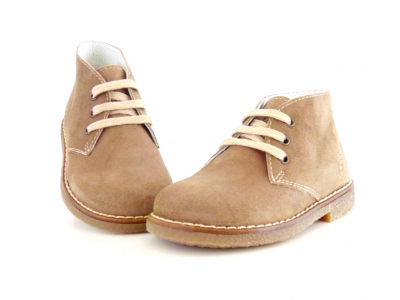 Ghete copii Lui Shoes, cod 3G1517, seria CREP, gri, piele naturala