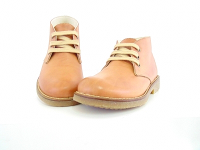 Ghete copii Lui Shoes, cod 3G1539, seria CREP, maro deschis, piele naturala