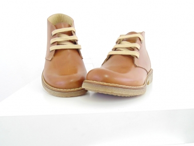 Ghete copii Lui Shoes, cod 3G1541, seria CREP, maro, piele naturala