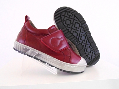 Pantofi sport copii Lui Shoes, cod 3A563, seria PUPPY, bordo, piele naturala