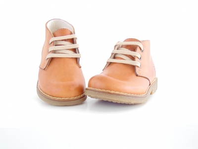 Ghete copii Lui Shoes, cod 3G1547, seria CREP, maro deschis, piele naturala