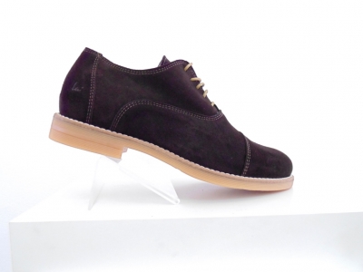 Pantofi femei Lui Shoes, cod 2P390, seria BARTA, maro inchis, piele naturala