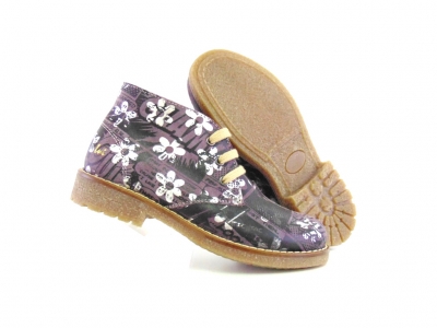 Ghete copii fete Lui Shoes, cod 6G125, seria CREP, multicolor, piele naturala