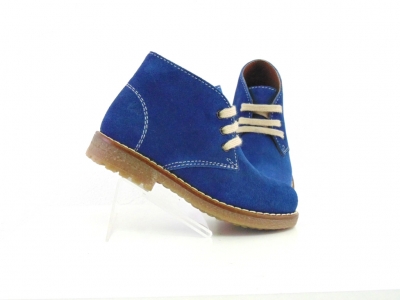 Ghete copii Lui Shoes, cod 3G1603, seria CREP, albastru, piele naturala