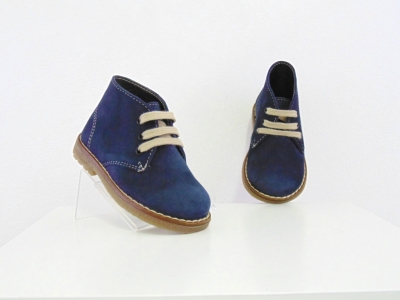 Ghete copii Lui Shoes, cod 3G1660, seria CREP, bleumarin, piele naturala