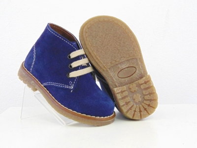 Ghete copii Lui Shoes, cod 3G1665, seria CREP, bleumarin, piele naturala