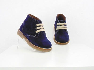 Ghete copii Lui Shoes, cod 3G1711, seria CREP, bleumarin, piele naturala