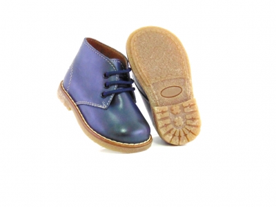 Ghete copii Lui Shoes, cod 3G1712, seria CREP, bleumarin, piele naturala
