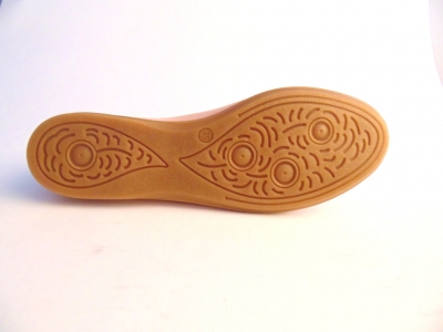 Pantofi femei Lui Shoes, cod 2P403, seria RAINBOW, roz pal, piele naturala