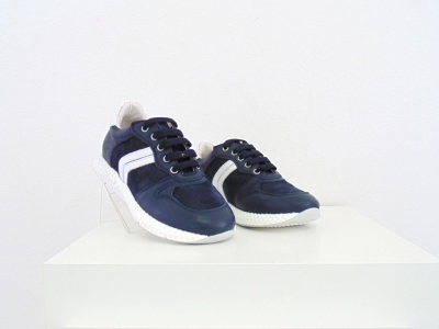 Pantofi sport copii Lui Shoes, cod 3A579, seria TOM, bleumarin, piele naturala