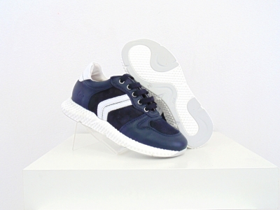 Pantofi sport copii Lui Shoes, cod 3A579, seria TOM, bleumarin, piele naturala