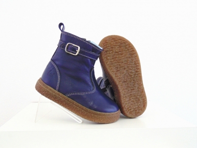 Cizme copii Lui Shoes, cod 3C285, seria RITA, bleumarin, piele naturala