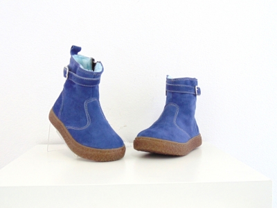 Cizme copii Lui Shoes, cod 3C288, seria RITA, albastru, piele naturala