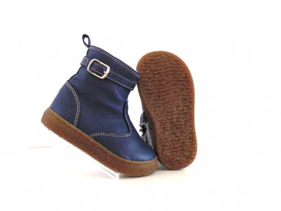 Cizme copii Lui Shoes, cod 3C291, seria RITA, bleumarin, piele naturala