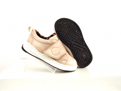 Pantofi sport copii Lui Shoes, cod 3A584, seria PUPPY, bej, piele naturala