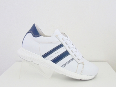 Pantofi sport copii Lui Shoes, cod 3A586, seria ANDOS, alb, piele naturala
