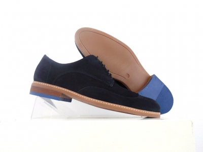 Pantofi barbati Lui Shoes, cod 1P539, seria DANY, bleumarin, piele naturala