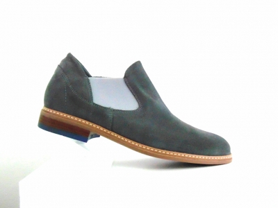 Pantofi barbati Lui Shoes, cod 1P553, seria CARLO, gri deschis, piele naturala