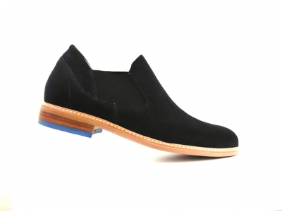Pantofi barbati Lui Shoes, cod 1P554, seria CARLO, bleumarin, piele naturala