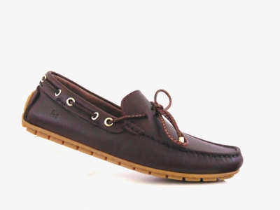Mocasini barbati Lui Shoes, cod 1M398, seria SNUR, maro inchis, piele naturala