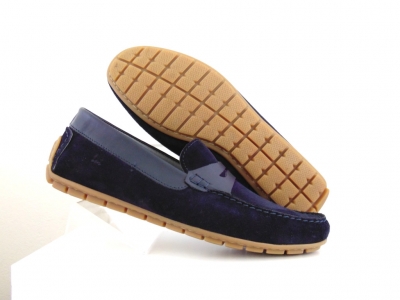 Mocasini barbati Lui Shoes, cod 1M402, seria ROYAL, bleumarin, piele naturala