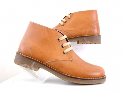 Ghete femei Lui Shoes, cod 2G876, seria CREP, maro, piele naturala