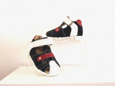 Sandale copii Lui Shoes, cod 3S264, seria SIMBA, multicolor, piele naturala