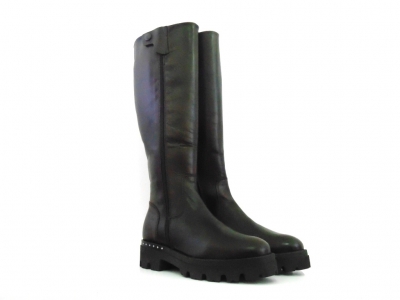 Cizme femei Lui Shoes, cod 2C699, seria TOSCA S, maro inchis, piele naturala