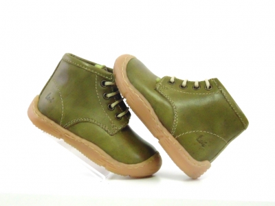 Ghete bebe Lui Shoes, cod 8G2, seria BABY, khaki, piele naturala