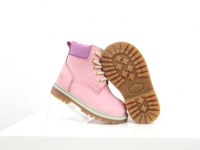 Ghete bebe Lui Shoes, cod 8G7, seria TIMMY, roz, piele naturala