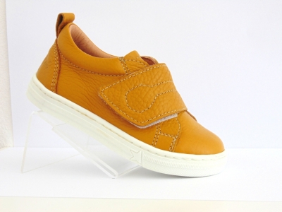 Pantofi sport copii Lui Shoes, cod 3A616, seria PUPPY, galben mustar, piele naturala