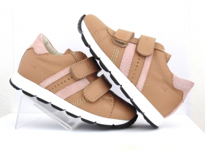 Pantofi sport copii Lui Shoes, cod 3A635, seria ANDOS SKY, bej, piele naturala