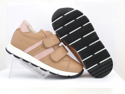 Pantofi sport copii Lui Shoes, cod 3A635, seria ANDOS SKY, bej, piele naturala