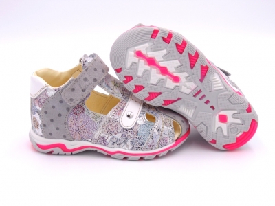 Sandale copii Lui Shoes, cod 3S274, seria SIMBA, multicolor, piele naturala