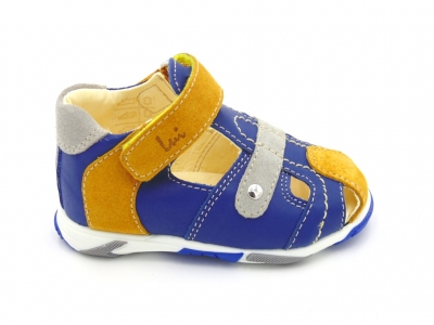 Sandale copii Lui Shoes, cod 3S276, seria SIMBA, albastru, piele naturala