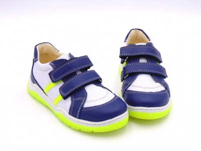 Pantofi sport copii Lui Shoes, cod 3A651, seria KIDDY, alb, piele naturala