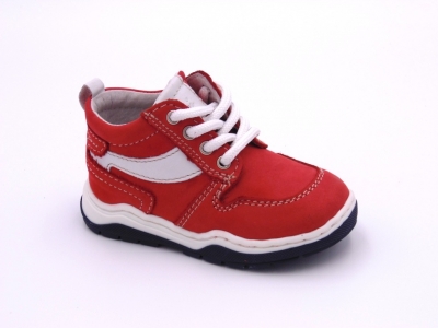 Pantofi sport copii Lui Shoes, cod 3A657, seria DAFFY, rosu, piele naturala
