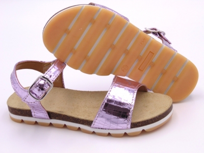 Sandale copii Lui Shoes, cod 3S291, seria ELSA, purpuriu, piele naturala