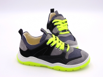 Pantofi sport copii Lui Shoes, cod 3A666, seria BOOM, multicolor, piele naturala