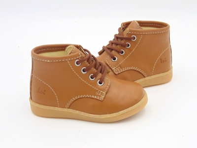 Ghete copii Lui Shoes, cod 3G1980, seria BABY, maro, piele naturala